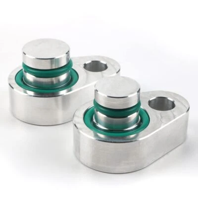 Fits Ford Explorer 2010-2018 Rear AC Block Off Kit Aluminum Billet - Image 1 of 4