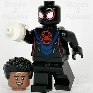 LEGO® Super Heroes Spider-Man Minifigure Miles Morales Spider-Verse 76311 sh1029 - Picture 1 of 3