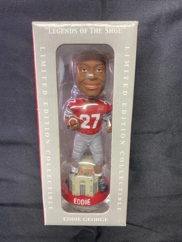 The Ohio State Buckeyes Legends of The Shoe Eddie George Limited Ed. Bobblehead Cover
