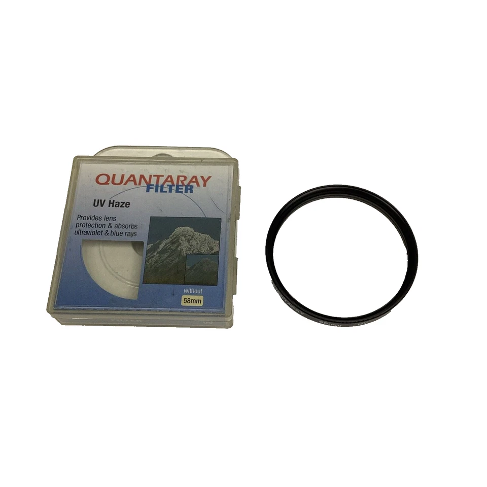 Quantaray 58mm Filter UV Haze with Case - Japan - Image 1 of 2