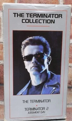 The Terminator & Terminator 2 Judgment Day 2 VHS  Arnold Schwarzenegger! - Image 1 of 4