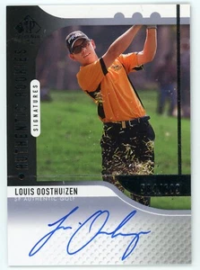 Auténtico Louis Oosthuizen Rookie RC 2012 SP autógrafo automático #/699 - Imagen 1 de 1