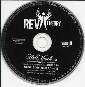 REV THEORY Hell Yeah PROMO DJ CD Single revtheory 2008 - Picture 1 of 1