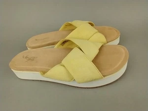 Koolaburra by Ugg Carenza Slide Sandals Women's 8.5 Memory Foam Insole - Picture 1 of 9