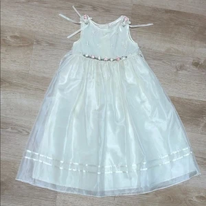 Girl’s Fancy Flower Girl Communion Dedication Dress 6/7** - Picture 1 of 8