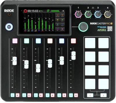 Rode RODECaster Pro II Podcast Production Console - Image 1 of 4
