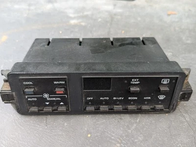 1986-1989 Chevrolet Corvette C4 AC Heater Temperature Climate Control 88960915 - Image 1 of 2