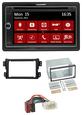 Blaupunkt Bluetooth DAB 2DIN USB DVD MP3 Autoradio für Opel Agila B Suzuki Splas - Bild 1 von 4