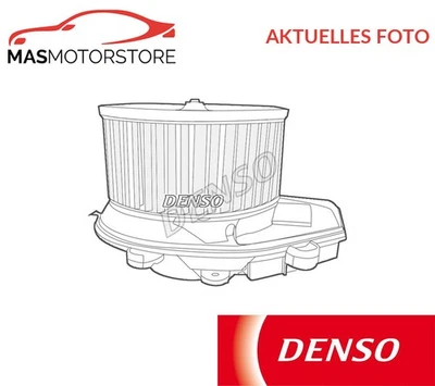 HEIZUNGSGEBLÄSE GEBLÄSEMOTOR INNENRAUMGEBLÄSE DENSO DEA02002 P FÜR AUDI A4 - Bild 1 von 4