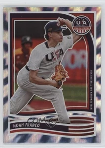 2024 Panini Stars and Stripes Lightning/30 Noah Franco #76 - Imagen 1 de 4