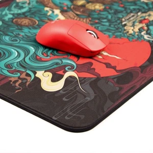 Mouse Pad with Non-Slip Rubber Base Premium-Textured&Waterproof Gaming Mousepad - Afbeelding 1 van 6