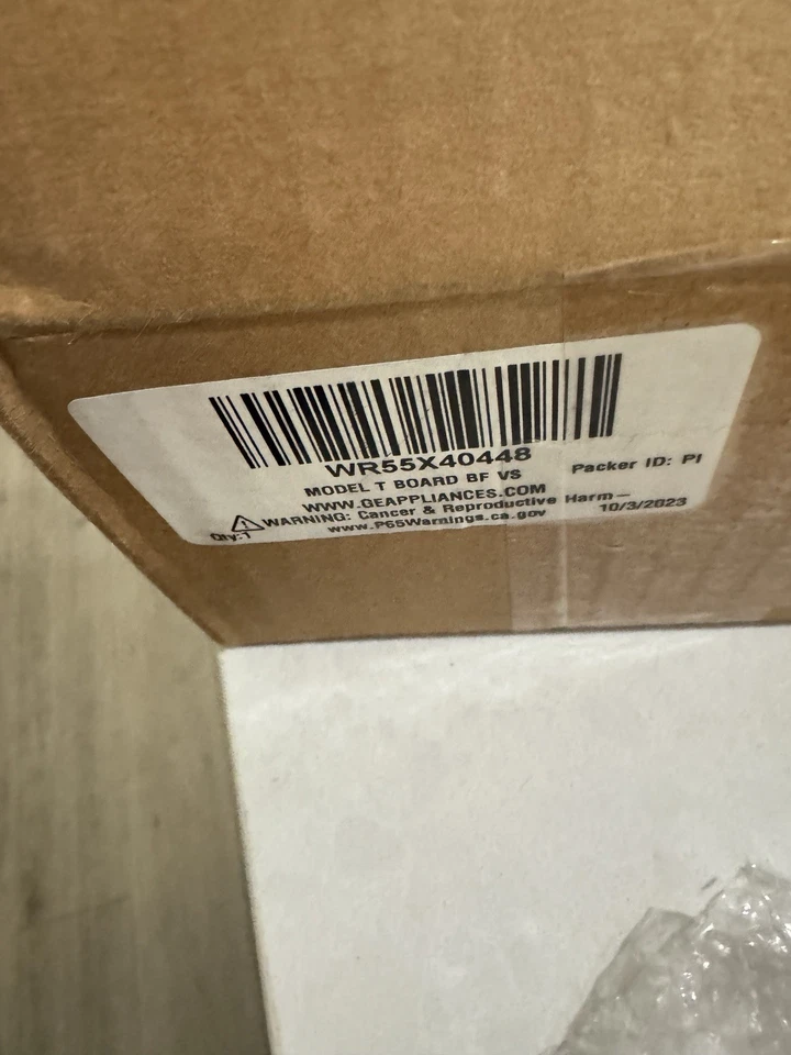 NEW Genuine OEM GE Refrigerator WR55X40448 Main Control Brd - Image 1 of 2