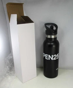 eBay Open 25 2025 Swag - Black Metal Insulated 10" Thermos Bottle - NEW - Picture 1 of 5