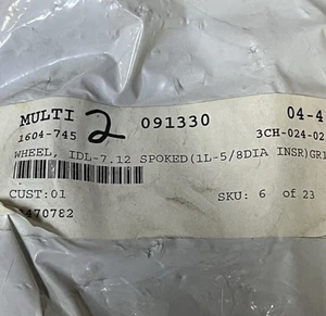 1604-745 Arctic Cat Idler Wheel NEW OEM - Picture 1 of 1