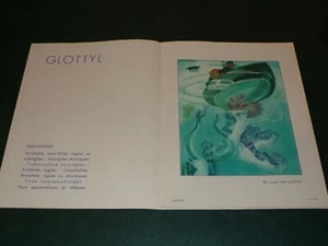 AQUARELLE - J. TOUCHET - LA VOIX DES SIRENES.GLOTTYL - LABORATOIRE DENIS - Imagen 1 de 3
