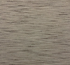 BALLARD DESIGN BIFF BARK BROWN InsideOut® RIBBED STRIPED FABRIC BY YARD 57"W - Picture 1 of 5
