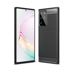 Etui na telefon komórkowy do Samsung Galaxy Note 20 Ultra Futerał ochronny Backcover Cover Carbon - Zdjęcie 1 z 2