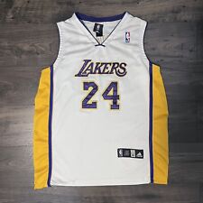 Vintage Addias Authentic Kobe Bryant NBA Los Angeles Lakers #24 Jersey size 52