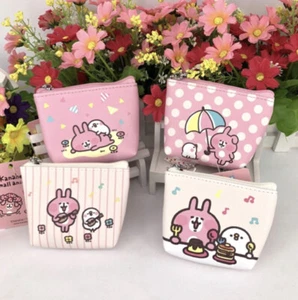 Kanahei Mini Portamonete Carini Piccoli Animali Edizione Rosa Regalo Piske Usagi Portachiavi - Foto 1 di 17