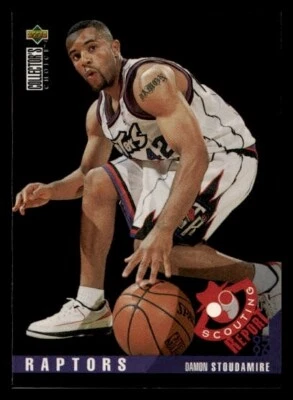 1995 Collector's Choice #346 Damon Stoudamire NM+ - Image 1 of 2