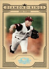 2008 Donruss Threads Diamond Kings Silver #20 Jess Todd /250