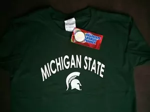 Michigan State University MSU Spartans Youth SS T Shirt Boy Girl Sz Sm Med Large - Picture 1 of 5