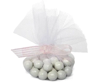 White Tulle Circles 9" - Picture 1 of 1