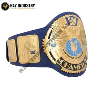 Nuova cintura uomo WWE Champion Championship replica cintura wrestling 2mm/4mm/6mm/8mm - Foto 1 di 7