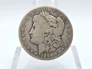 1896-S Morgan Silver Dollar **G/VG, Semi Key Date, Great Filler!** #1 - Picture 1 of 2