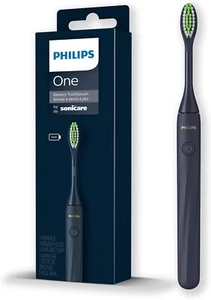 Philips One Electric Toothbrush by Sonicare HY1100/54 - Black - Picture 1 of 7