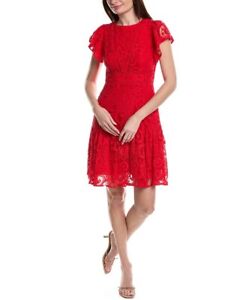 Nanette Nanette Lepore Valentina Re-Embroidered Mini Dress Women's