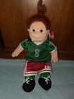 Ty Beanie Kids GINGER Soccer Player Clothes Uniform Gear 2000 Tags, soccerplayer