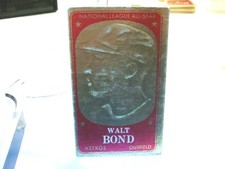 1965 Topps Embossed  #50 - Walt Bond - Houston Astros  (86629)