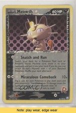 2004 Pokémon EX Team Rocket Returns Meowth #46 READ g6p
