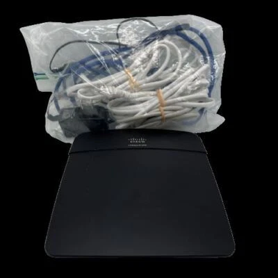 Cisco Linksys E1200 Wireless-N300 Wi-Fi Router 4 Port Switch DD-WRT Capable - Image 1 of 4