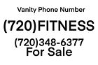 (720)FITNESS, VANITY PHONE NUMBER (720)348-6377