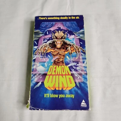 Demon Wind - VHS 1990 Horror RARE CULT  - Image 1 of 4