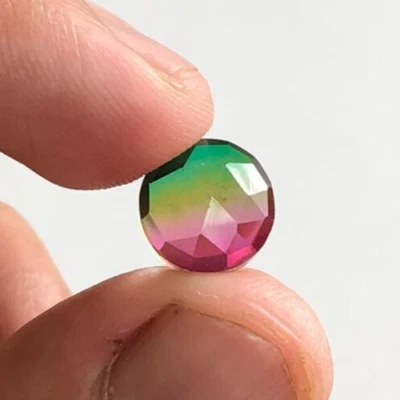 4.50 Cts Bi Color Tourmaline, Top Quality Bi Color Tourmaline Doublet Gemstone - Image 1 of 4