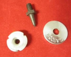 Genuine Arctic Cat ICE STUDS, NUTS & Washers 18 0636-045 (Black )--NOS - Imagen 1 de 5