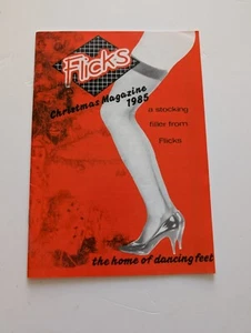 Flicks Nightclub Dartford UK 1985 Christmas Magazine A5 - Picture 1 of 3