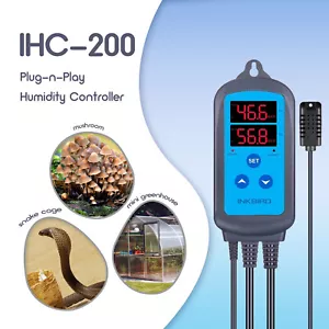 Inkbird Digitale Feuchtigkeitsregler IHC-200 Hygrostat für Pilz Gewächshaus 220V - Bild 1 von 12