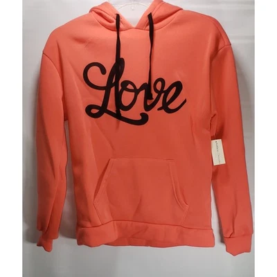 Sudadera con capucha rosa Bobbie Brooks talla pequeña Foto 1 de 4