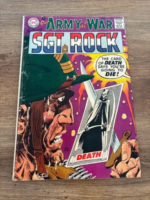 Our Army At War # 188 VG/FN DC Silver Age Comic Book Sgt. Rock 4 J354 - Image 1 of 2