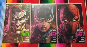 DC Comics BATMAN THREE JOKERS COMPLETE GRAPHIC NOVEL TPB SET # 1-3 NM 2020 - Picture 1 of 4