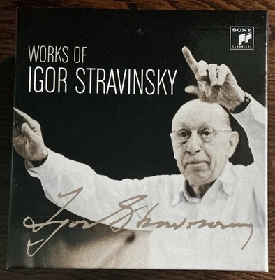 Works Of Igor Stravinsky: Sony Classical 22 CD Box Set: VGC - Image 1 of 4