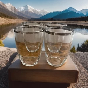 4 Each Dorothy Thorpe StyleJuice Glasses~MCM - Picture 1 of 5