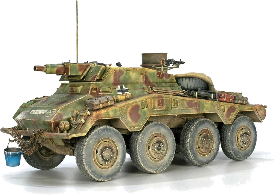 Mini Art 53001 1:35 Sd.Kfz.234/3 Schw. Panzer Stummel - Riproduzione Fedele, Mod - Immagine 1 di 4