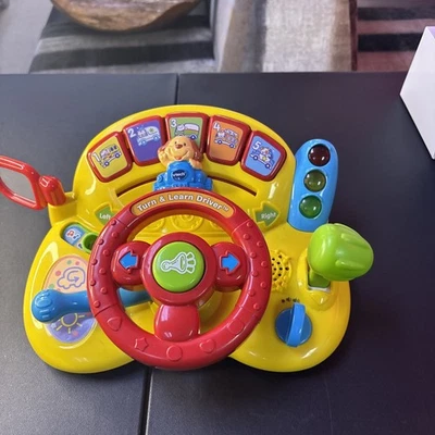 VTech Turn and Learn Driver Children’s Toy  - Yellow - Image 1 of 3