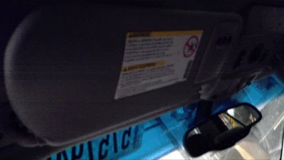 Quebra-sol driver sem iluminação compatível com 04-09 SRX 256342 - Imagem 1 de 2