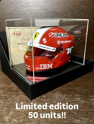 Very Rare Helmet Casco 1/2 Charles Leclerc Emilia Romagna GP 2025 Only 50 Pcs!! - Bild 1 von 4